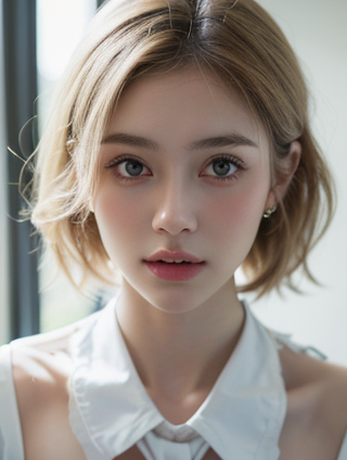 女式圆领毛衣的织法